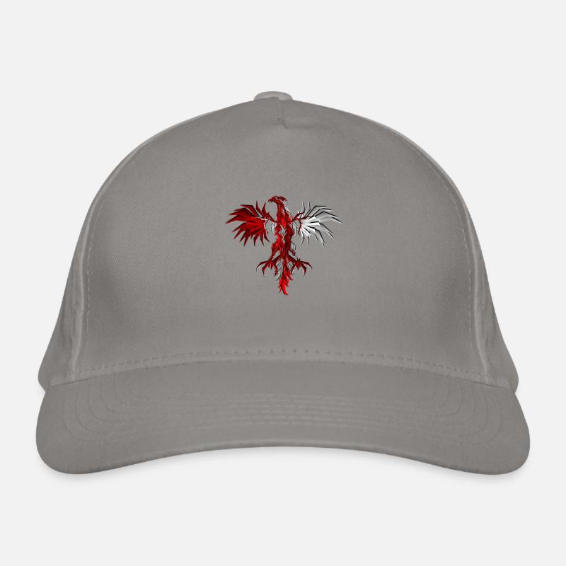 red & Wall Organic Baseball Cap
