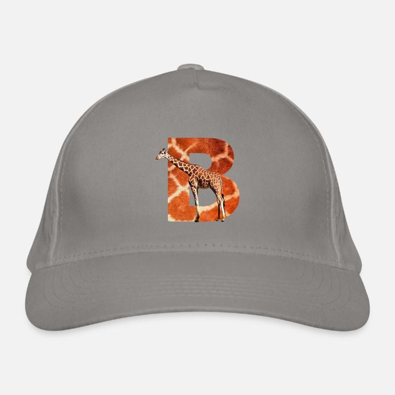 Giraffe B Organic Baseball Cap