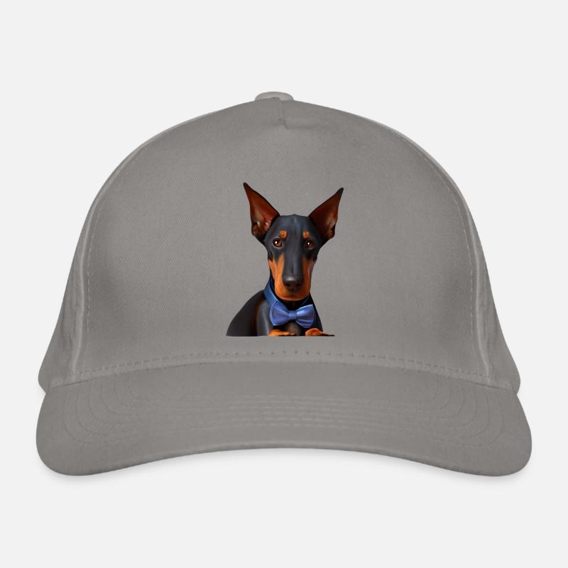 Dobermanntrainer Dobermann Hund Dobermannwelpe Bio-Baseballkappe