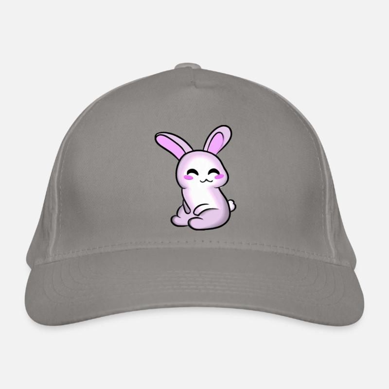 Super cute rabbit Organic Baseball Cap