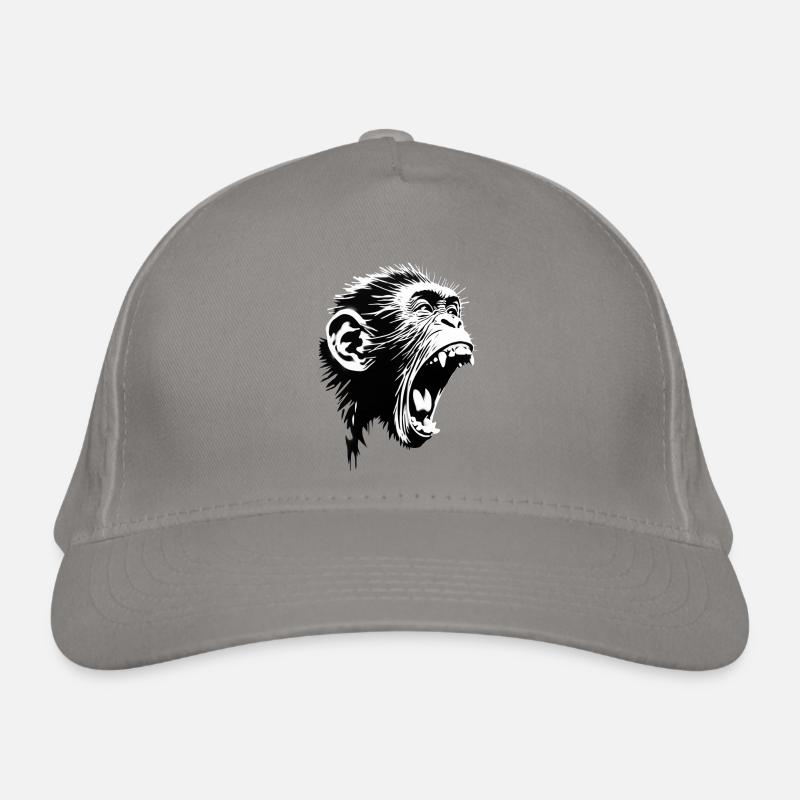 Auteur-compositeur-interprète Screaming Monkey Casquette classique bio