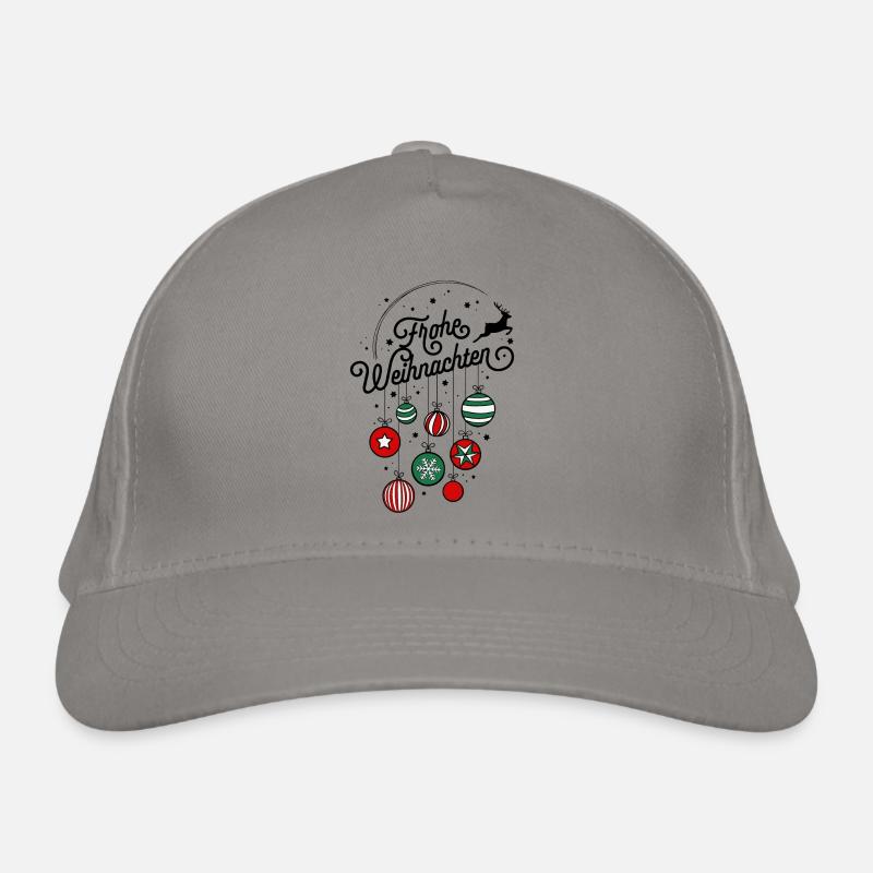 Frohe Weihnachten Ugly Christmas Sweater Geschenk Bio-Baseballkappe