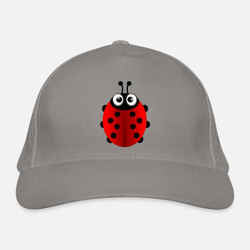 Marienkäfer (ladybug) 01 Bio-Baseballkappe