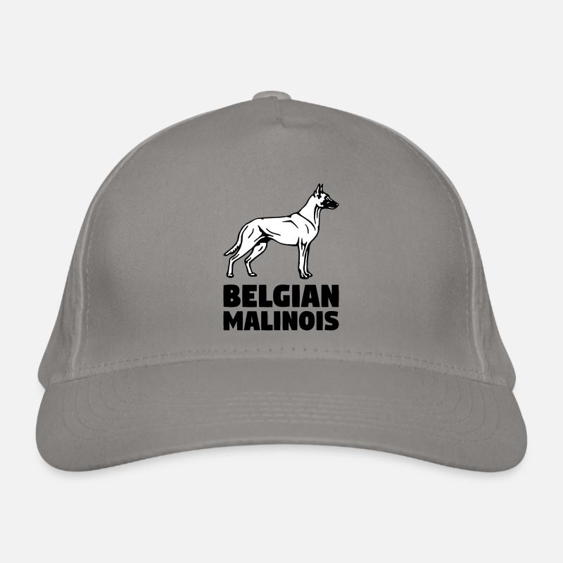 Malinois standing Organic Baseball Cap