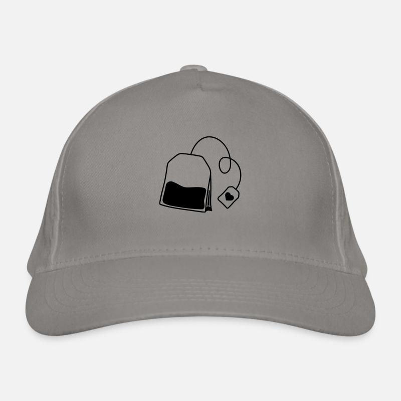 clipart teebeutel tee Bio-Baseballkappe