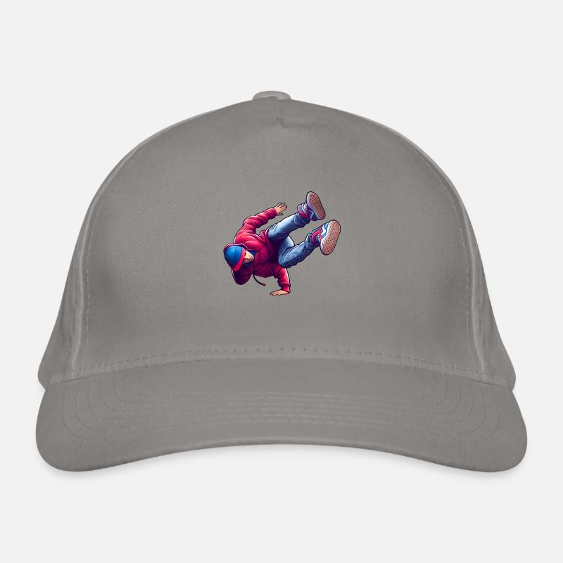 Breakdance Dance Steps Organic Baseball Cap