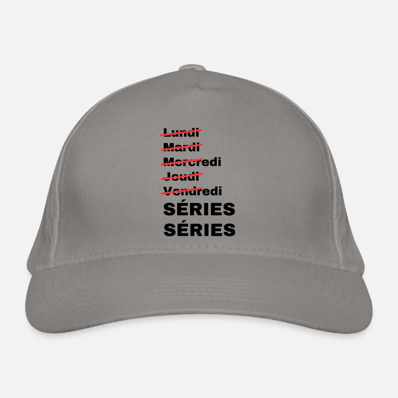 week-end séries Casquette classique bio