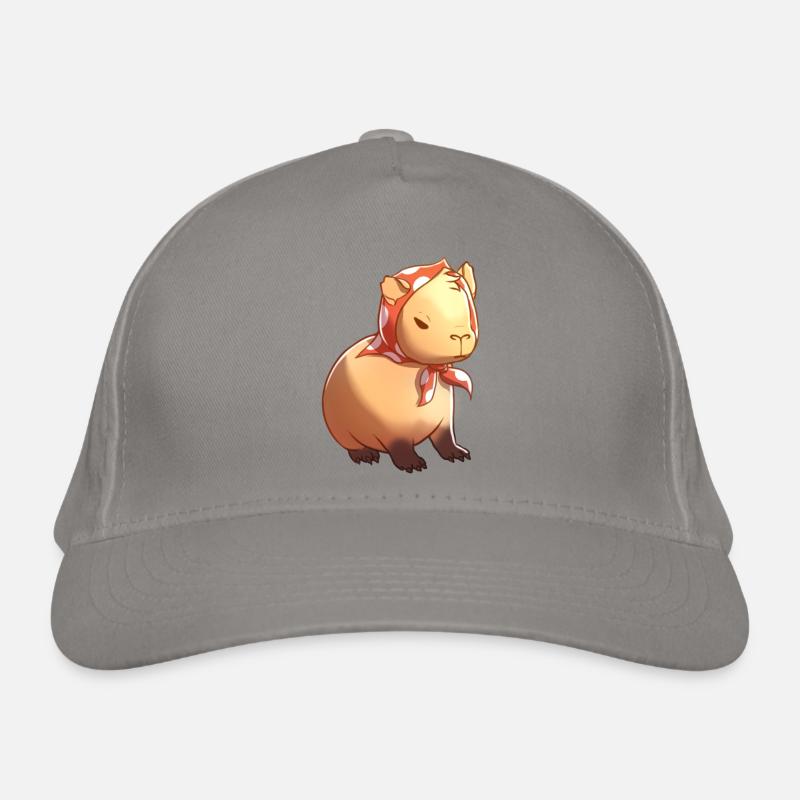 Babbushkapybara Babushka Capybara Bio-Baseballkappe