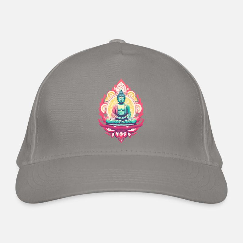 Buddha-Statue Bio-Baseballkappe