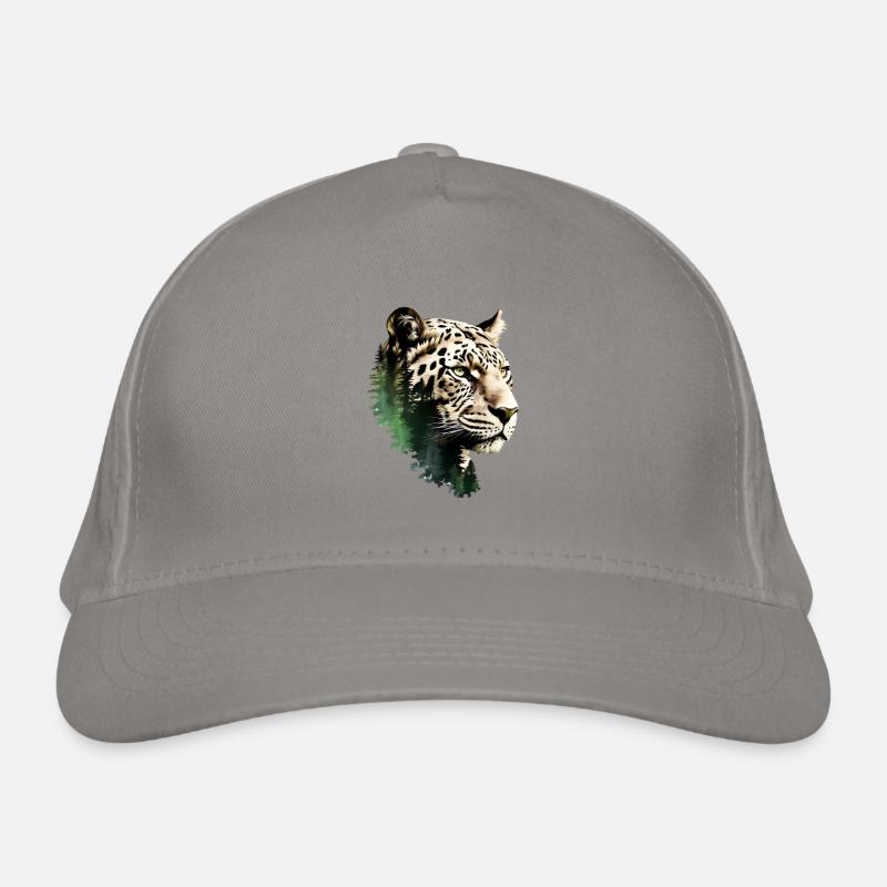 Leopard Organic Baseball Cap