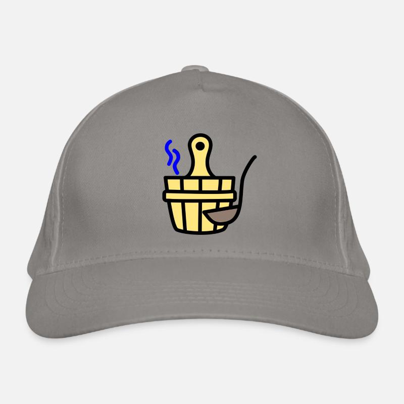 Sauna icon Organic Baseball Cap