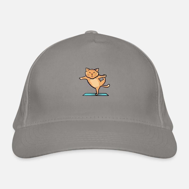 Cat in sport Organic Baseball Cap
