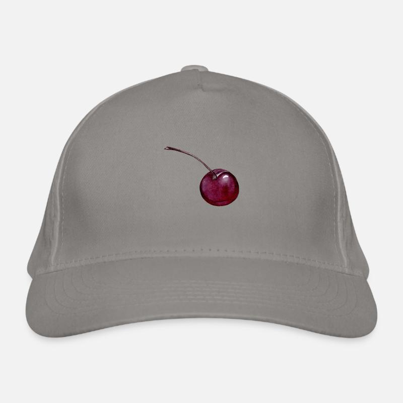 Kirsche Bio-Baseballkappe