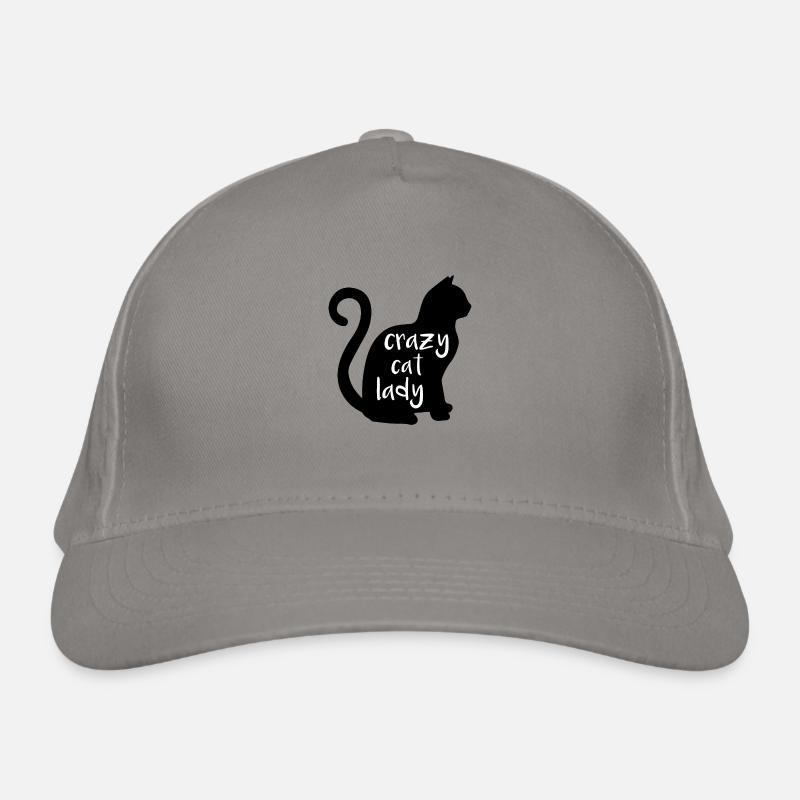 Dame de chat fou Casquette classique bio
