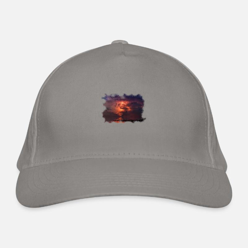 Rayé 'Tonnerre' Casquette classique bio