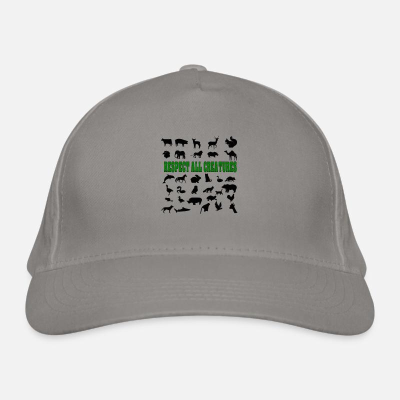 Respect all creatures Bio-Baseballkappe