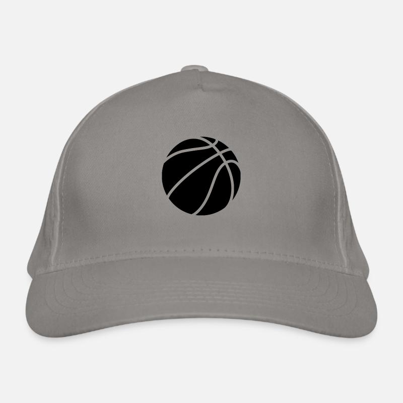 Basket-ball logo noir Casquette classique bio
