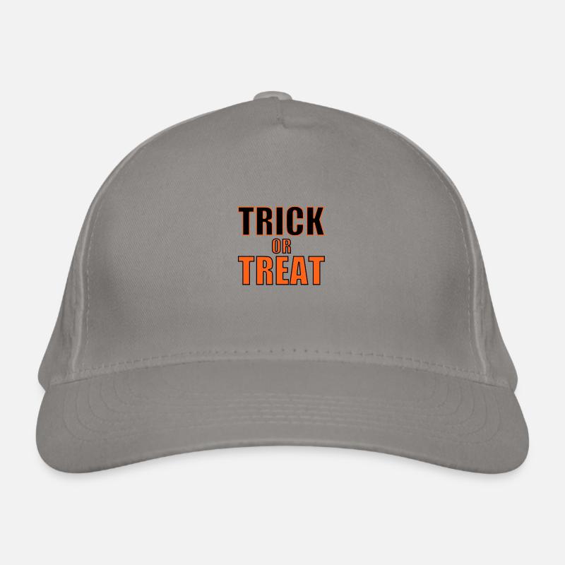 TRICK OR TREAT - HALLOWEEN - SÜßES ODER SAURES Bio-Baseballkappe