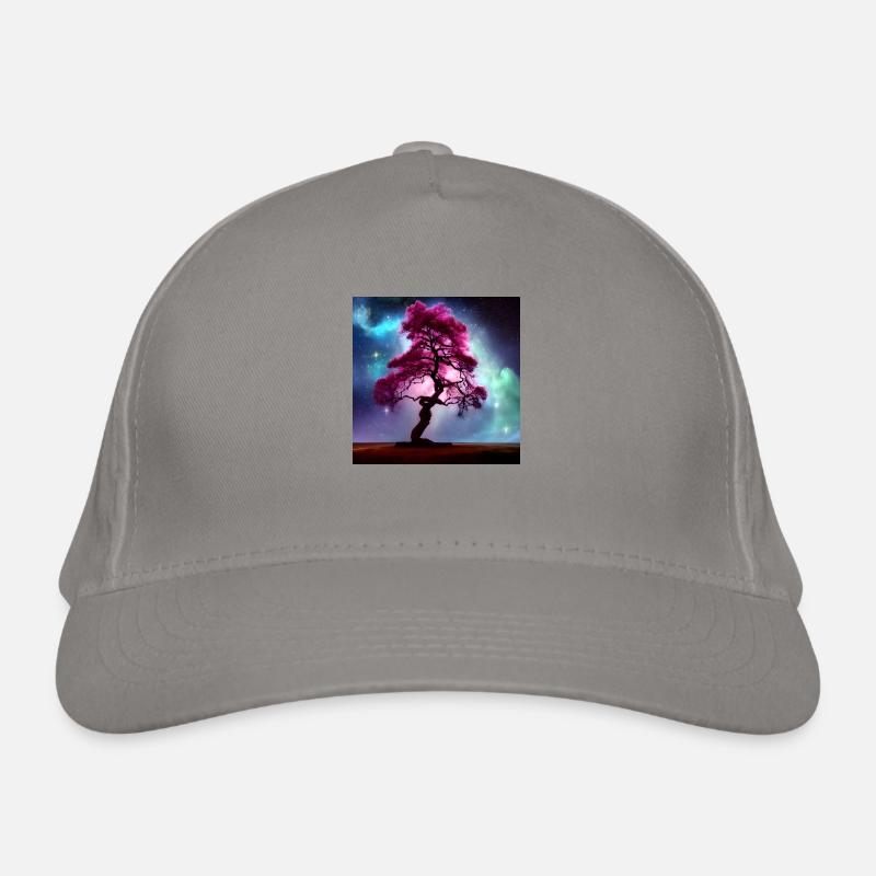 Mystical tree Organic Baseball Cap