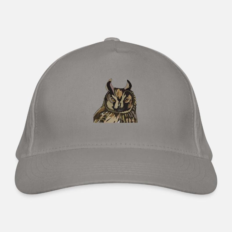 Owl Head Organic Baseball Cap