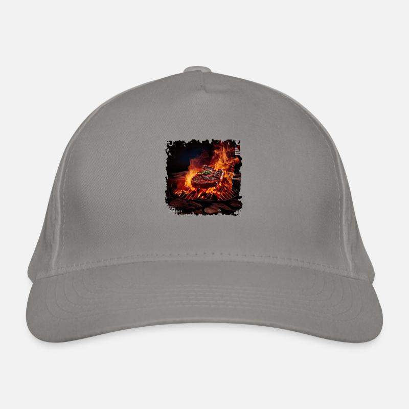 Meat is a source of high-quality protein Organic Baseball Cap