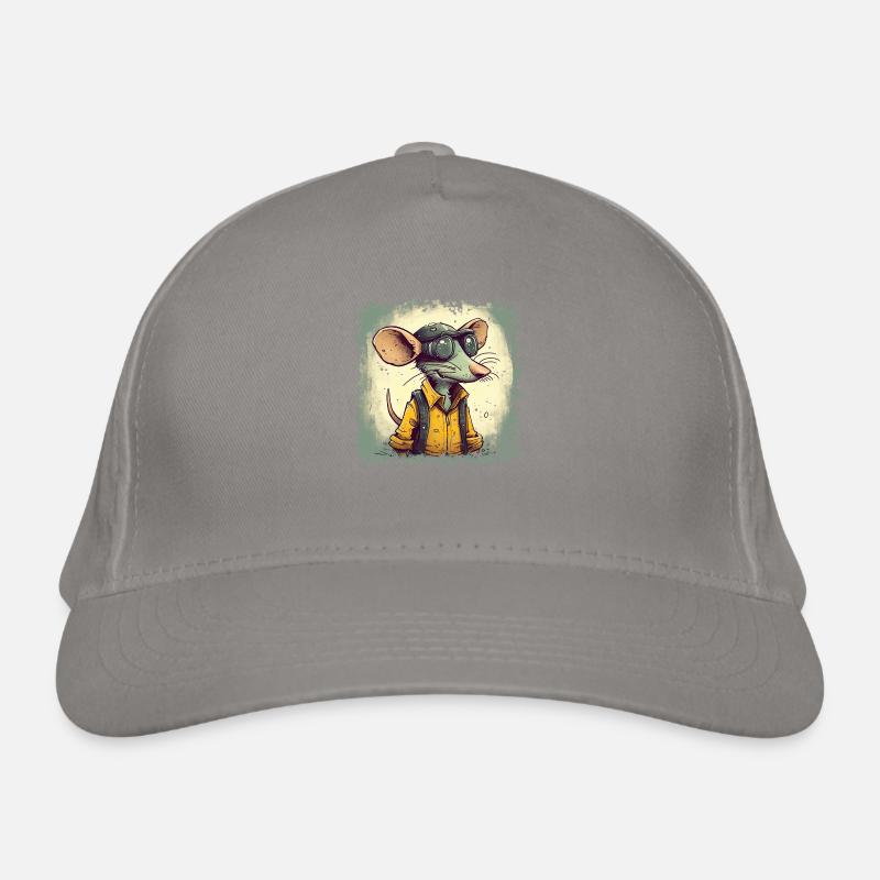 Les rats voient mal mais sentent bien Casquette classique bio