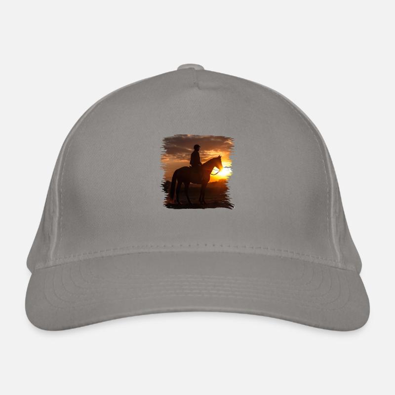 Horseback riding is an old tradition Organic Baseball Cap
