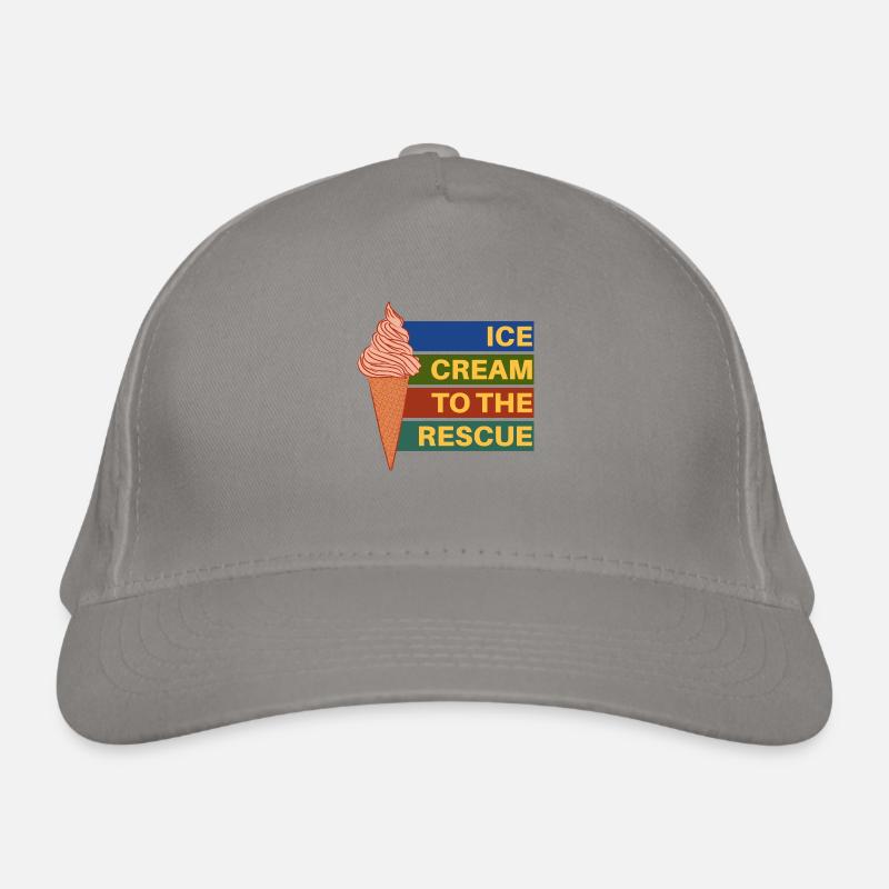 La crème glacée à la rescousse Casquette classique bio