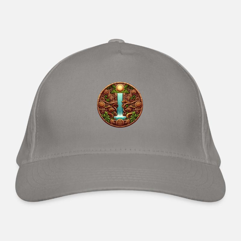 Maya Waterfall Organic Baseball Cap
