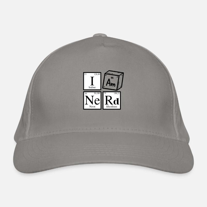 I am nerd Organic Baseball Cap