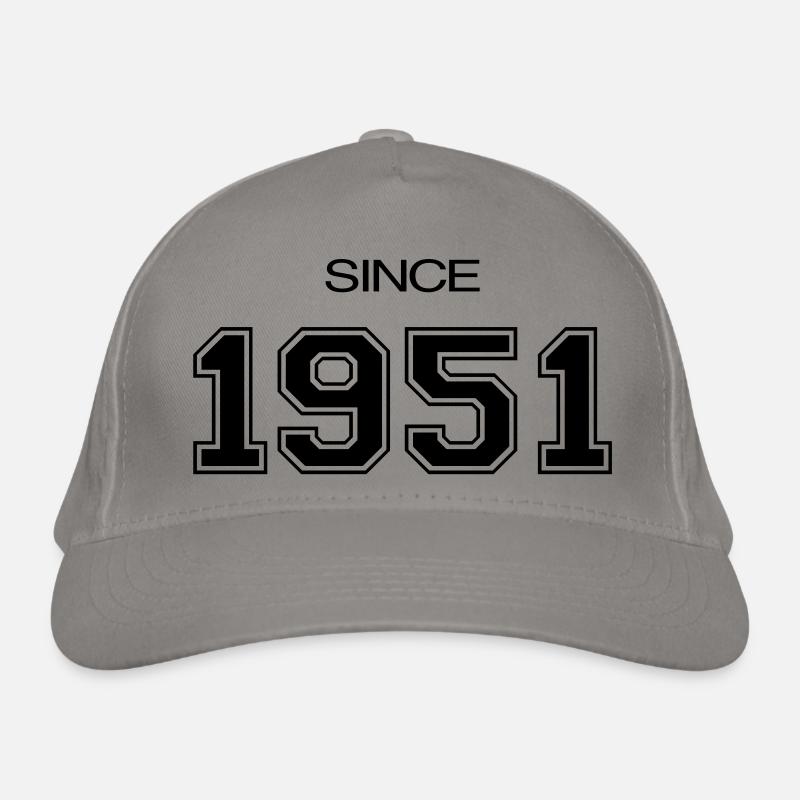 1951 birthday gift Organic Baseball Cap
