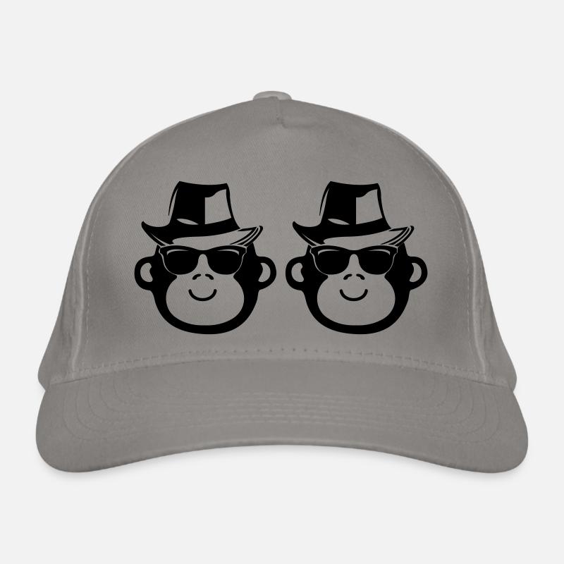 Monkey Cool Gangster Organic Baseball Cap