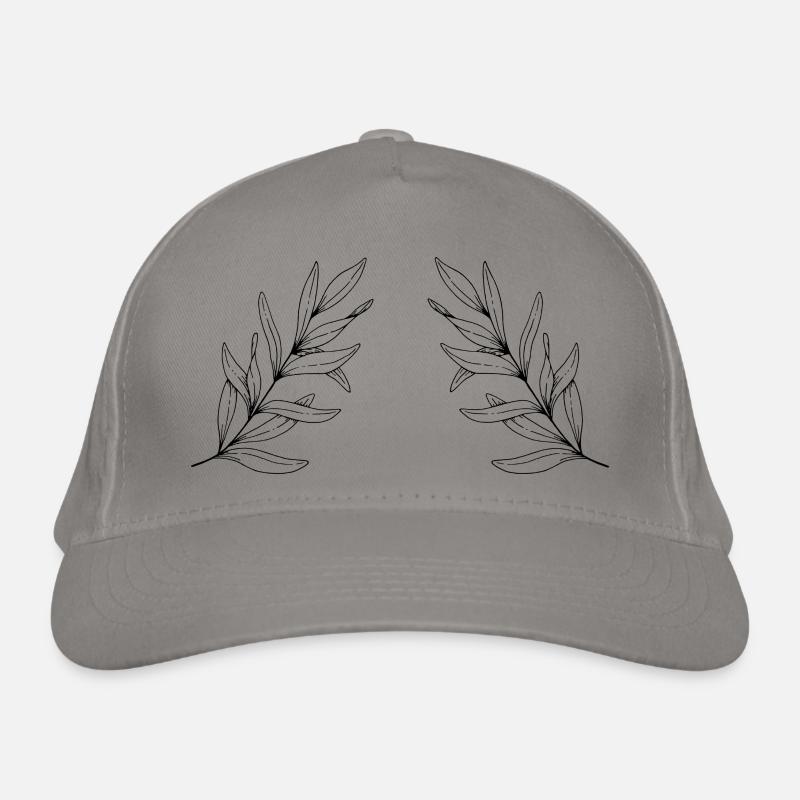 Leaf branch Organic Baseball Cap