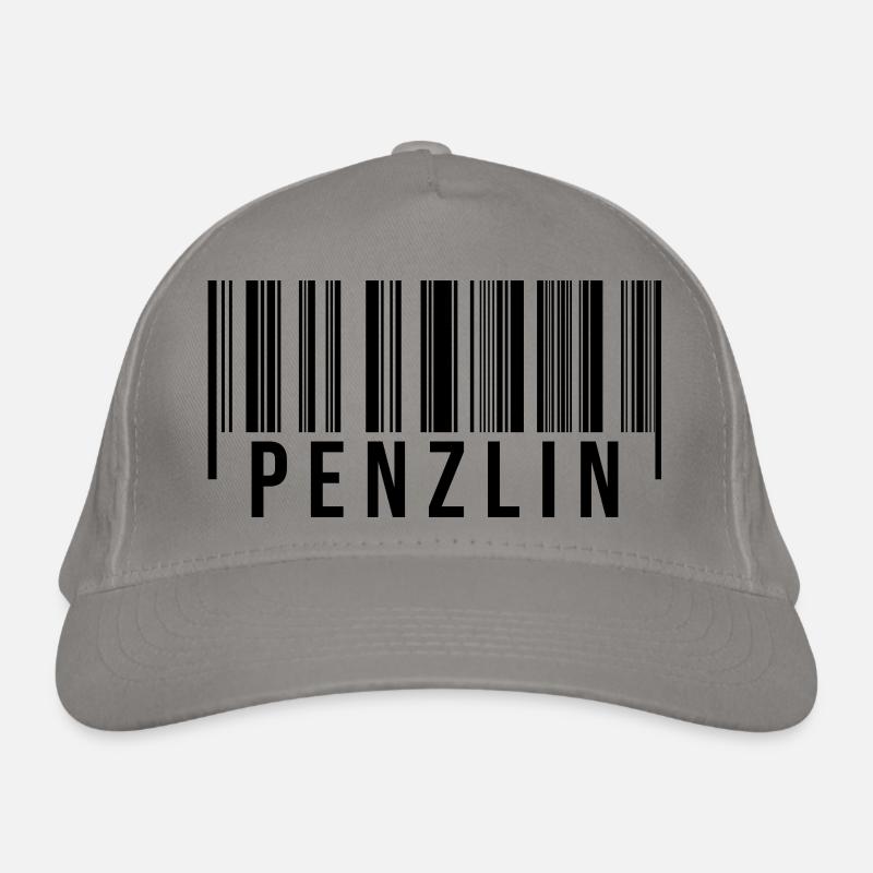 Penzlin Strichcode Bio-Baseballkappe