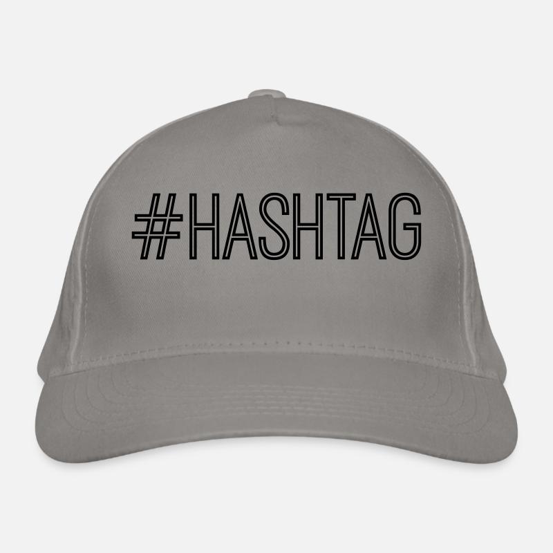 #hashtag Casquette classique bio