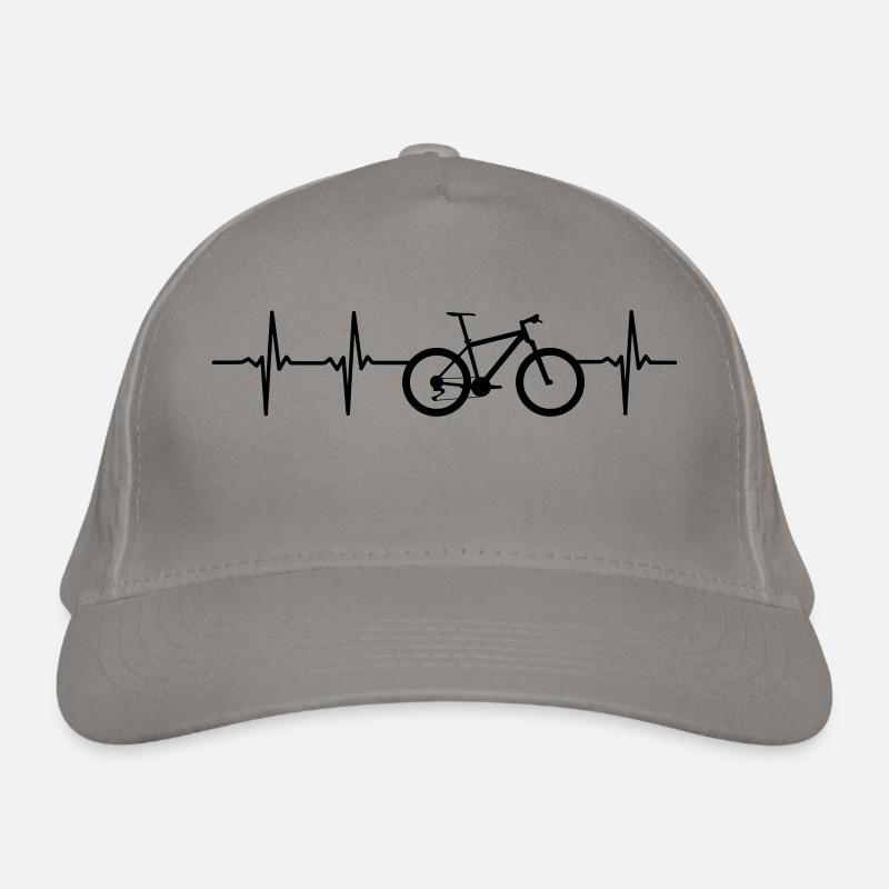 Fahrrad T-Shirt Geschenk Idee Lustig Sprüche Bio-Baseballkappe