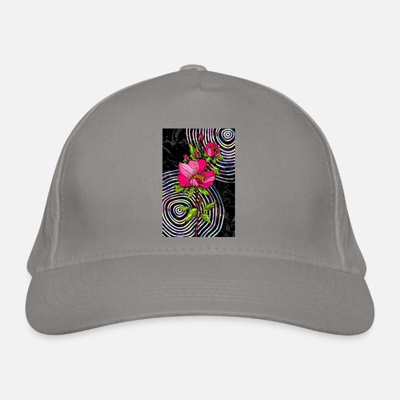 Red Roses Organic Baseball Cap