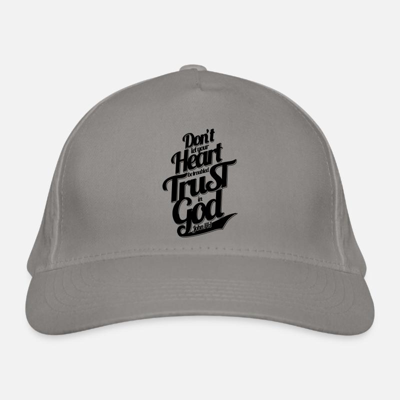 Trust in God Bio-Baseballkappe