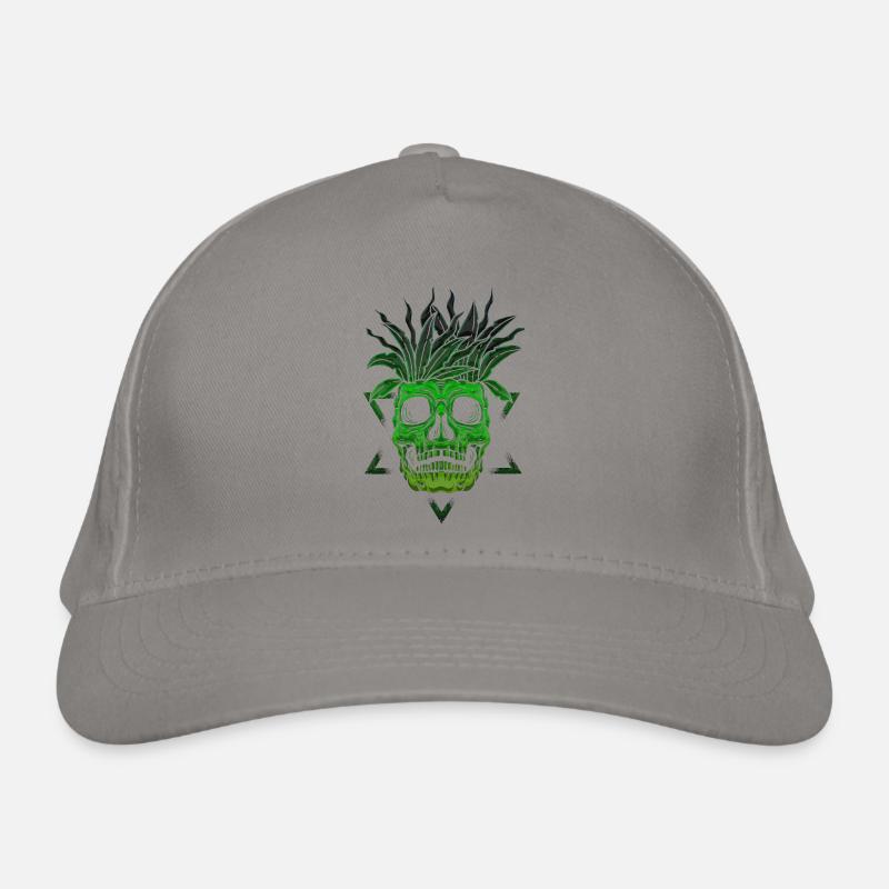 Skeleton Skeleton Skater bone Skull skeleton head Organic Baseball Cap
