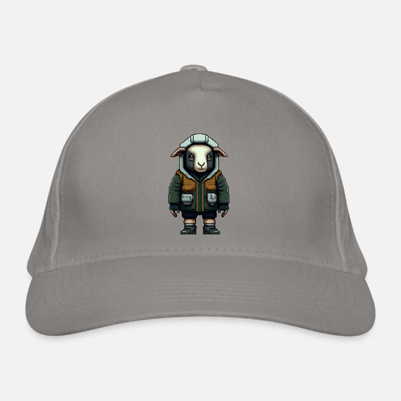 Wooligan ein Hooligan-Schaf Bio-Baseballkappe
