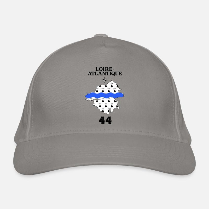 Loire Atlantique 44 Bio-Baseballkappe