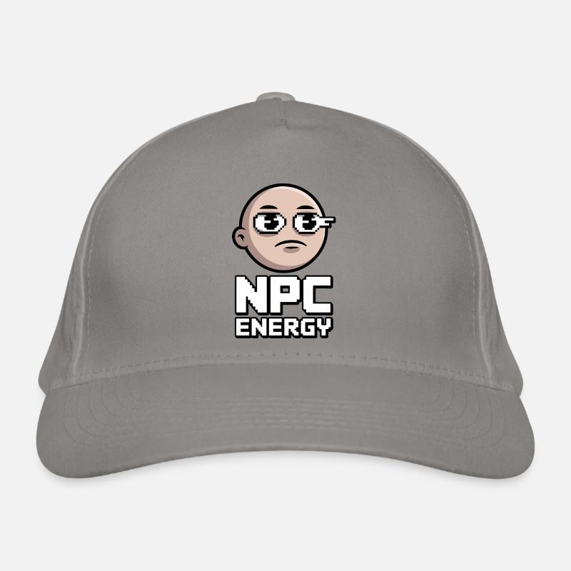 Pixel Pop d’énergie NPC Casquette classique bio