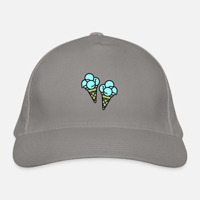 Eis Creme Ice Cream Bio-Baseballkappe