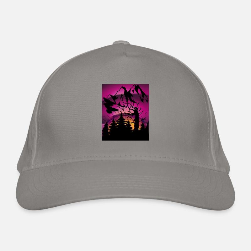 Horizon, Polar Light, Ecology, Environment, Nature Conservation Organic Baseball Cap