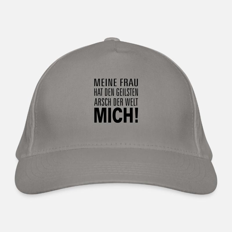geiler arsch Bio-Baseballkappe