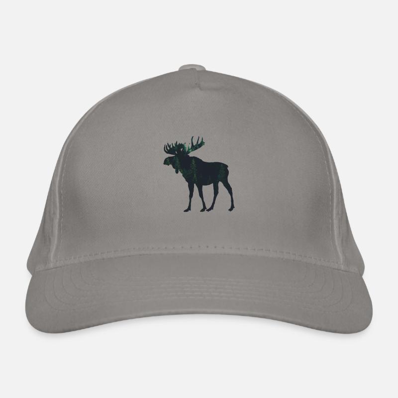 Moose Organic Baseball Cap