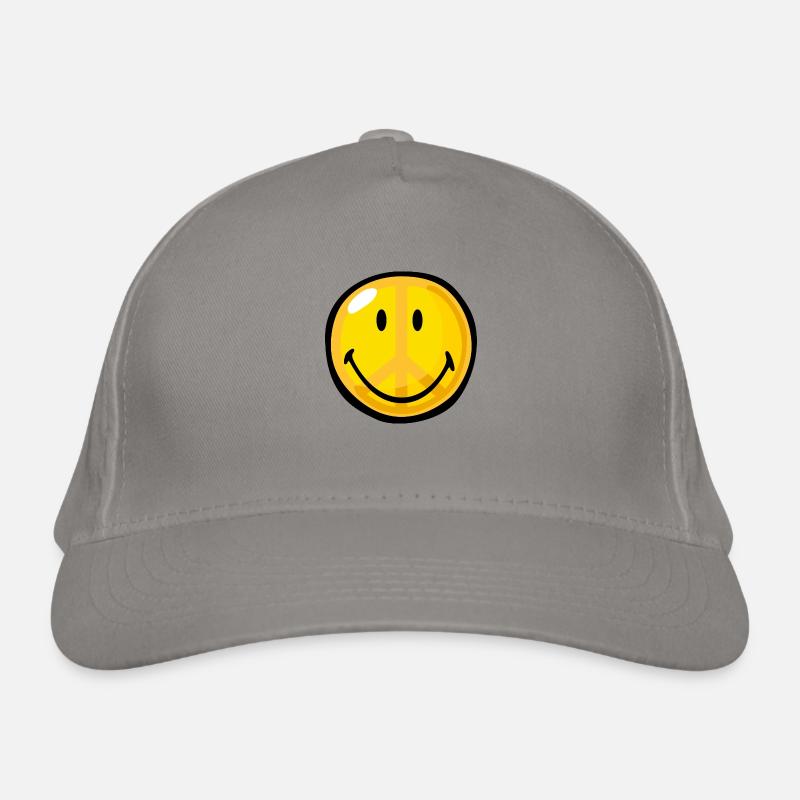 Smiley cnd symbol Casquette classique bio