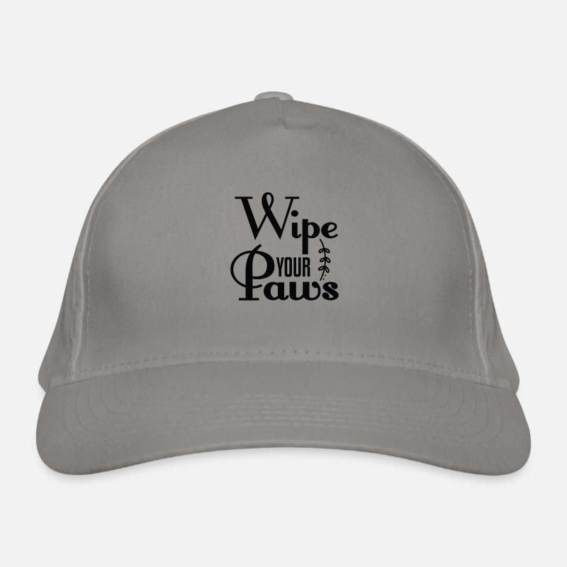 Wipe Your Paws Organic Baseball Cap