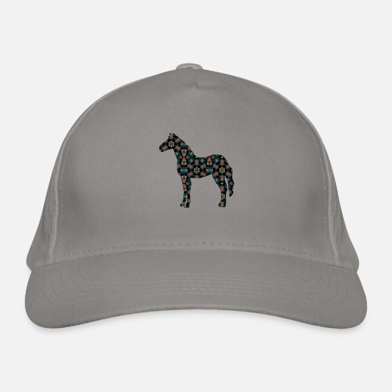 Pferd Bio-Baseballkappe