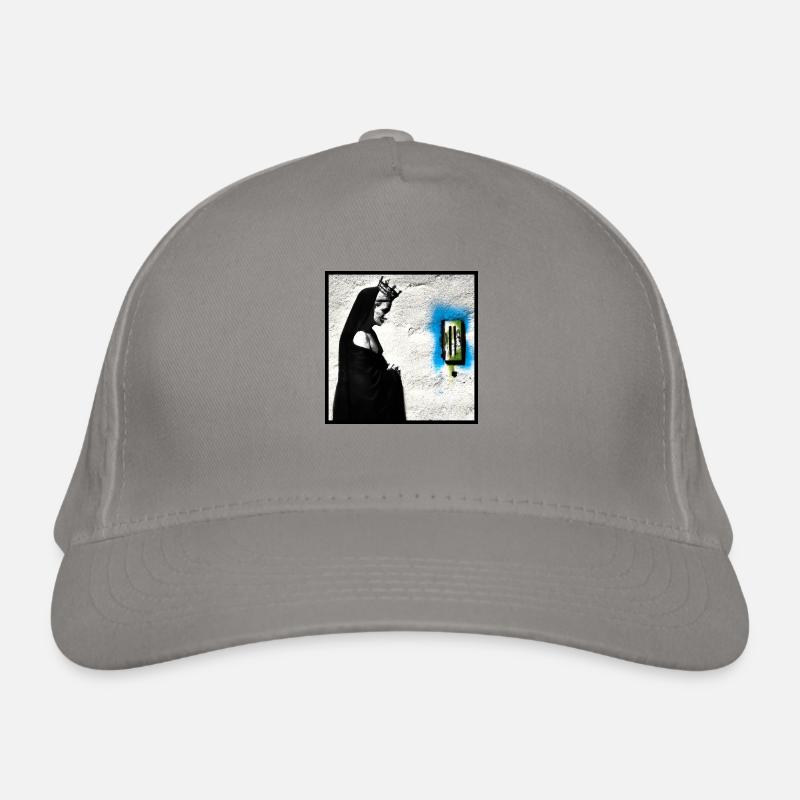 AI Generated Madonna Graffiti Bio-Baseballkappe